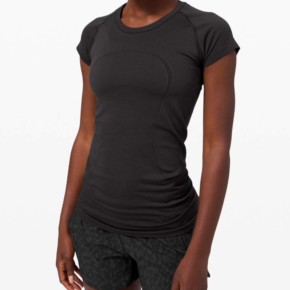 lululemon shortsleeve swiftly tech (black)